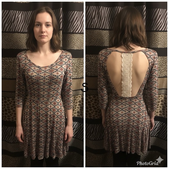Boho print dress - Picture 1 of 3